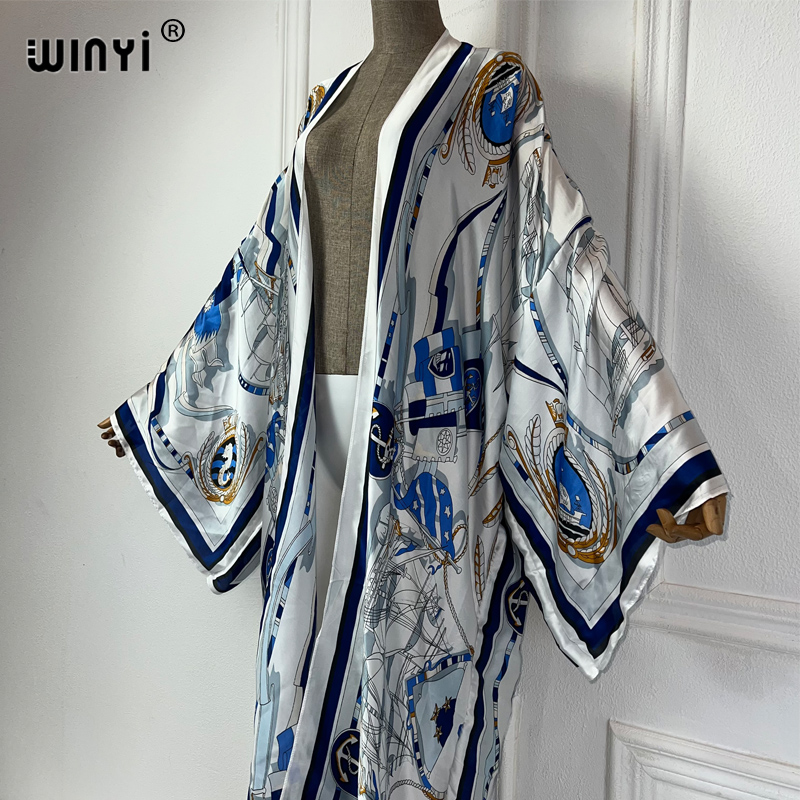 WINYI ชุดกิโมโนฤดูร้อน คาฟทัน  - Cover Up Kaftan บทวิจารณ์และราคา