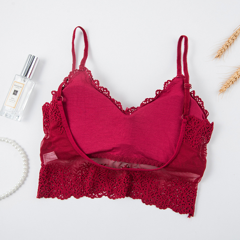 3D ชุดชั้นในไร้รอยต่อบราทรงสปอ - Bralette Triangle Set บทวิจารณ์และราคา